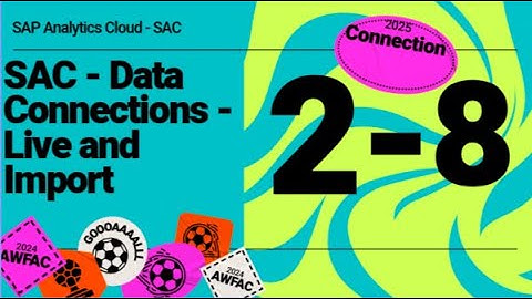 How to Connect to Excel, SAP HANA, BW & S/4HANA in SAP Analytics Cloud | Data Connection Tutorial