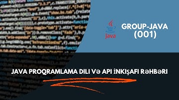 Java Proqramlaşdırma Dili. Web Proqramlaşdırma və API Yaratmaq: Əsas Məlumatlar və Nümunələr (#1.2)