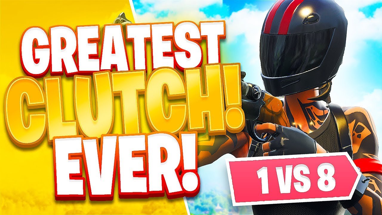 The GREATEST Clutch In Fortnite History - Fortnite Battle Royale - YouTube