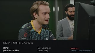 Jerax OUT of EG confirmed