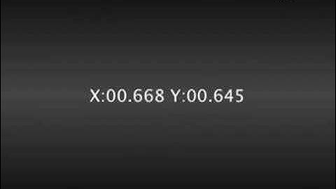 Quartz Composer簡単サンプル - マウス座標の取得