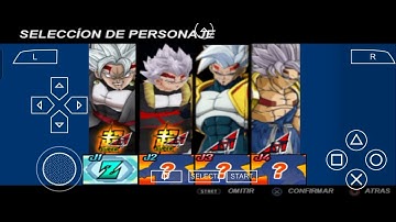 DBZ TTT Mod Af ISO en mi descricion 