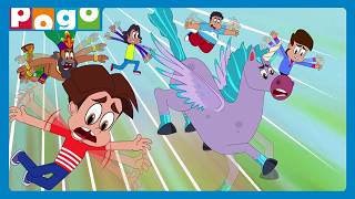 Trouble Magnet Titoo Funny Cartoon Titoo Cartoon In Hindi pogochannel 