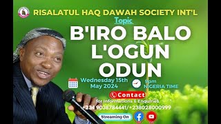 USTAZJAMIU/ B'IRO BALO L'OGUN ODUN