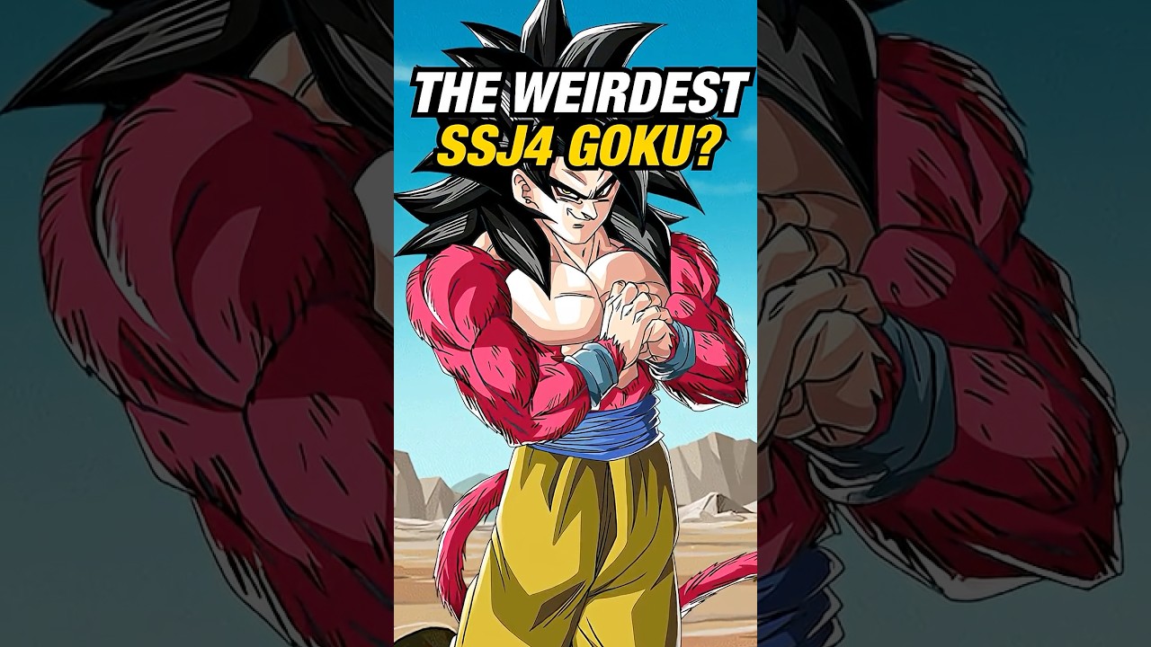 The WEIRDEST Super Saiyan 4 Goku Transformation?