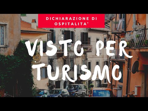 Lettera di invito per turismo