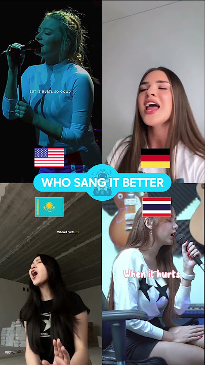Who sang it better - Astrid S - Hurts So Good - Singing challenge - Song cover #shorts #songcover
