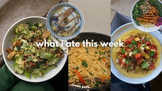 a week of easy & balanced meals (uni edition)