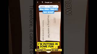 When Google Translate Goes Wrong