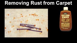 How to Remove Rust Stains with Whink® Rust Remover from a training seminar by BaneClene’s chemist.