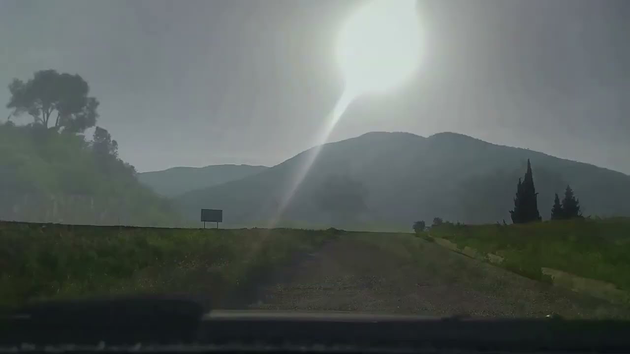 الطريق من تطوان إلى بني يدر ثم مدشر دار الشريف في اتجاه ضريح ولي الله مولاي عبد السلام بن مشيش.روعة.