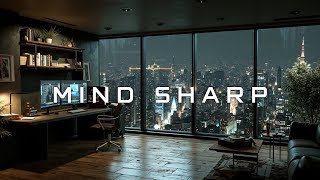 Deep Focus Soundscape | City Lights for Hyperfocus & CEO Productivity Boost