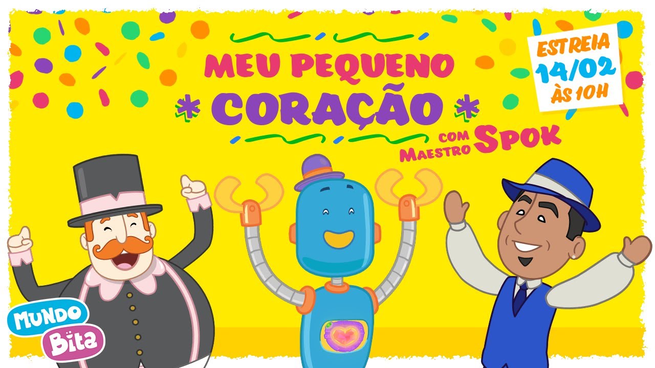 Mundo Bita - Meu Pequeno Coração com Maestro Spok [TEASER] - YouTube