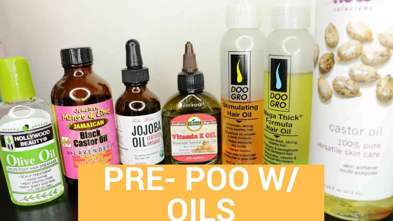 How To Pre Poo Natural Hair Before Wash Day Youtube