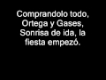 Divididos - Ortega Y Gases (Con Letra)