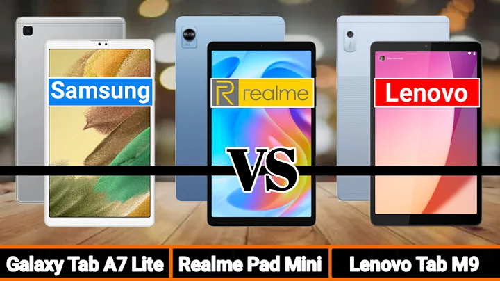 Samsung Galaxy Tab A7 Lite VS Realme Pad Mini VS Lenovo Tab M9