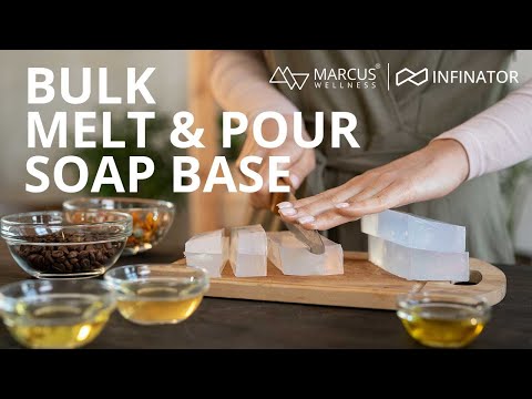 Best Melt & Pour Soap Base for Handmade & Bulk Soap Making | Wholesale Supplier - video from Infinator