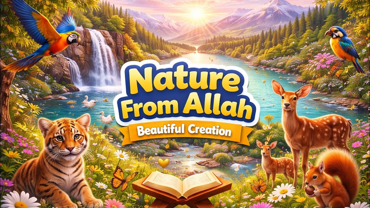 Allah’s Creation in Nature | Islamic Kids Learning - YouTube