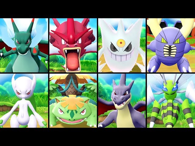 Pokemon Let's Go Pikachu/Eevee ✨ALL x15 MEGA Evolution Bundle 6IV SHINY  Digital