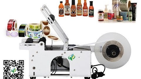 semi automatic adhesive round can labeling machine metal bottle labeler máquina etiquetadora