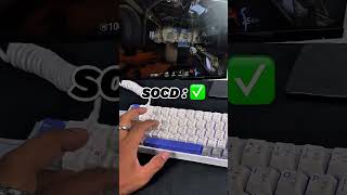 เมื่อใช้ SOCD กับไม่ใช้ SOCD #socd #snaptab #rapidtricker #aula #aulawin60 #aulawin68 #win60 #win68