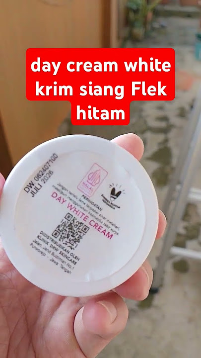Day Cream White Drw Skincare Krim siang flek Hitam #drwskincare #krimflekhitam