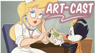 Animaniacs Hello Nurse Artcast