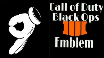 Black Ops 4 COD BO4 Easy Funny Emblem Tutorial