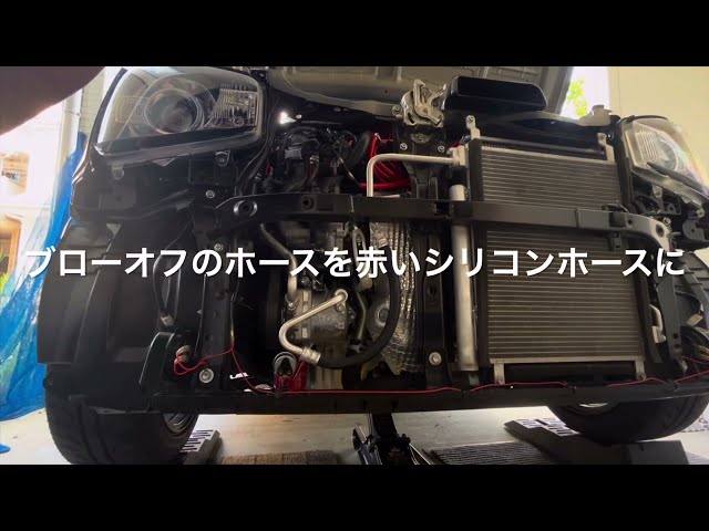 アルトワークスDIY フロントバンパー外していろいろしてみた #HA36S‬ 