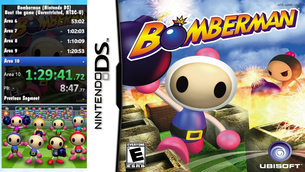 Jeu Bomberman Pour Nintendo DS / 3DS - Version Loose (cartouche Seule), état Correct, à Vérifier