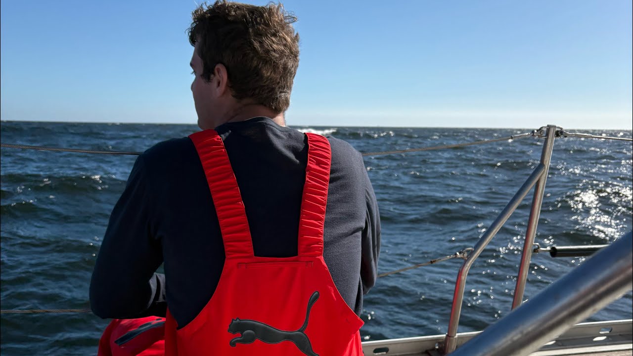 ⁣MEET THE CREW too: Kieran  Sailing from Capetown to Uruguay