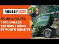 Essai presse à balles rondes McHale V6.750 Isobus : 1 500 balles, gros débit & forte densité