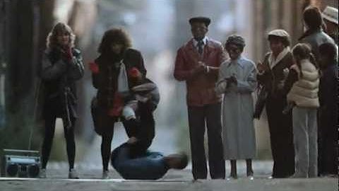 Flashdance 1983 movie Breakdance scene "It