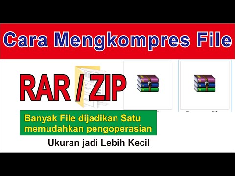 Video: Bagaimanakah cara membuat fail ZIP dengan berbilang dokumen?