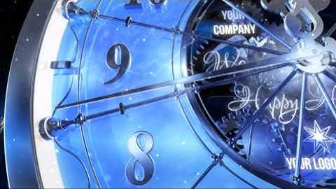 New Year Countdown Clock 2016 V3 After Effects template