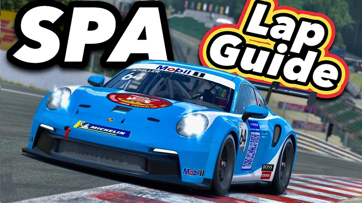GUIDE - Porsche 911 GT3 CUP (992) LAP @ Spa Francorchamps (iRacing VR)
