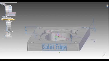 Creating 3D text in Solid Edge ST8