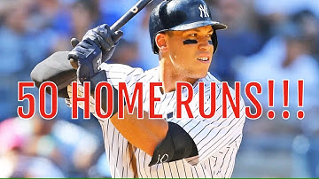 AARON JUDGE 50TH HOME RUN!!!!!