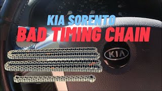 Kia Sorento 2005 Timing Chain Rattle Noise