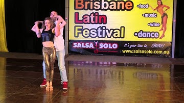 Bruno & Eglantine – Zouk – Salsa Solo 2014 – Saturday Night