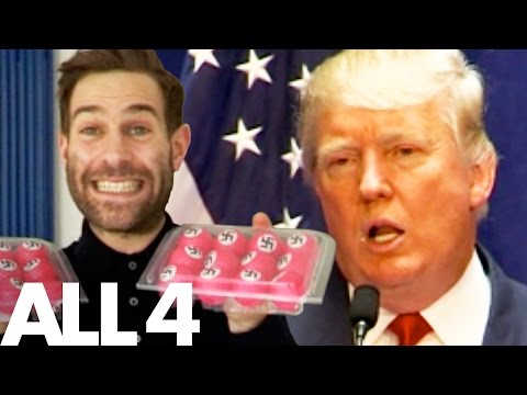 Simon Brodkin Pranks President Trump With Swastika Golf Balls! | Balls Of Steel | All 4