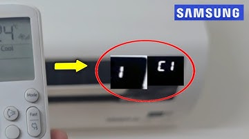 Samsung Ac Error C1 or 1 Problem Solve | Samsung AC display 1 show