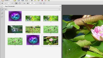 How to create PDF slide show presentation by using adobe acrobat pro