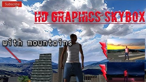 HD graphics  skybox // for gta sa android