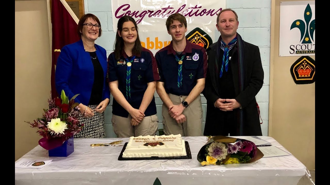 Queens Scout award presentation July 2019 YouTube