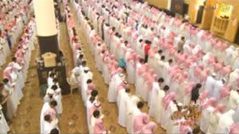 ليالي رمضان تراويح ياسر الدوسري من سورة فاطر عام ١٤٣٤هـ