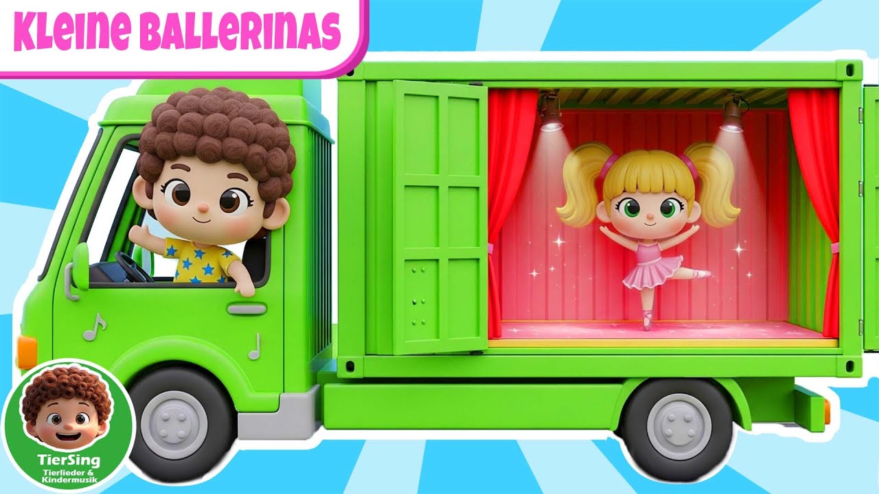 🎵 Kleine Ballerinas 💃✨ – Tanzen & Drehen im Ballet 🎵 TierSing – Kinderlieder & Lernlieder