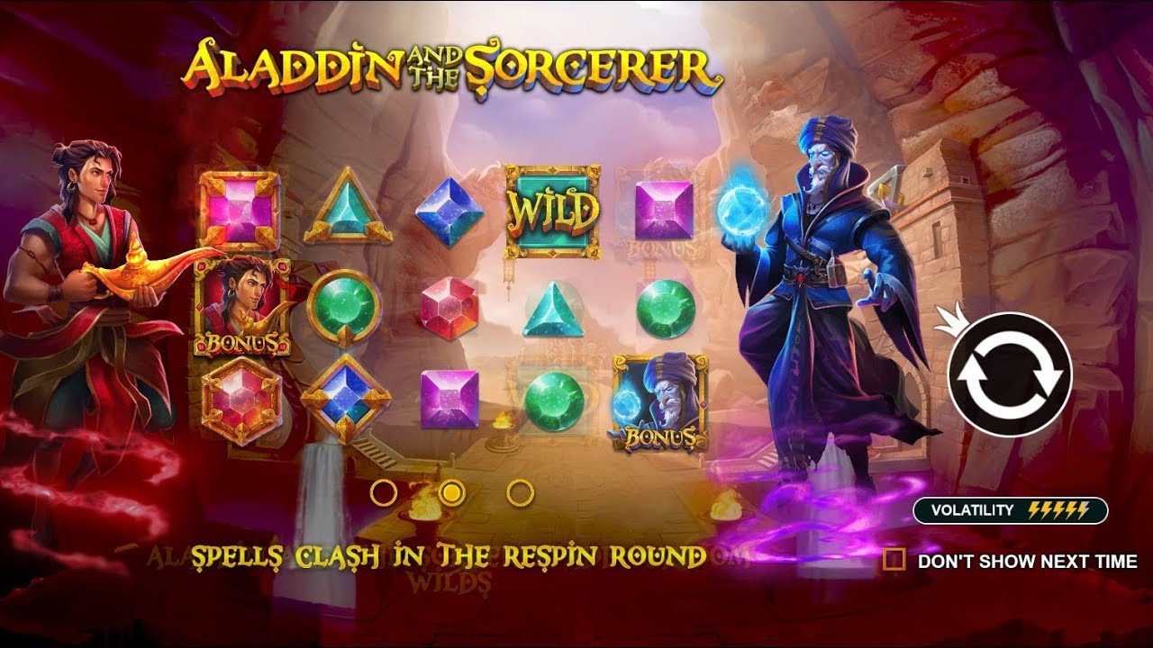 Aladdin and The Sorcerer Slot Review