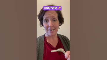 Did you know some caskets have a key?! It is a universal key and every casket does not come with one