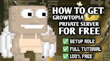 How to Get a Free Growtopia Private Server (GTPS) | Easy Setup (No VPS / No RDP)
